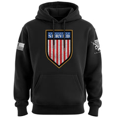 Served Shield Hoodie
