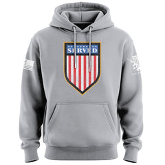 Served Shield Hoodie