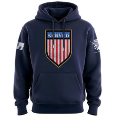 Served Shield Hoodie