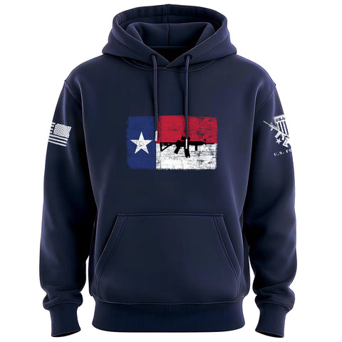m4 Texas Flag Hoodie