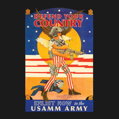 USAMM ARMY UNCLE SAM Hoodie