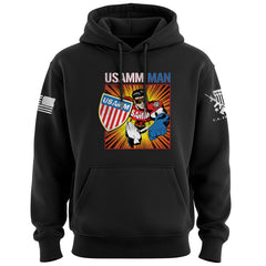 USAMM MAN Boom Background Hoodie