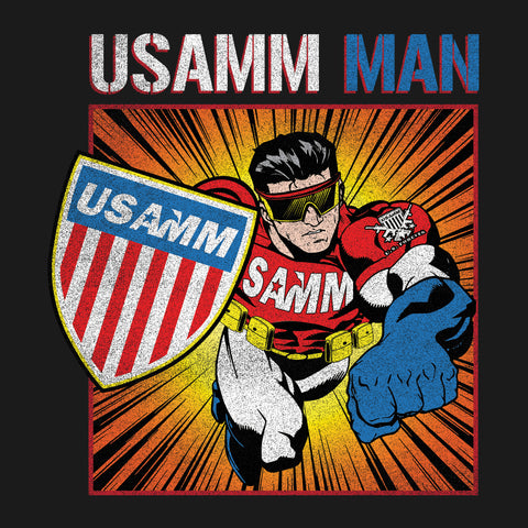 USAMM MAN Boom Background Hoodie