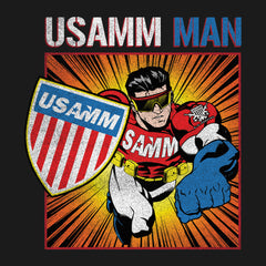 USAMM MAN Boom Background Hoodie