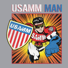 USAMM MAN Boom Background Hoodie