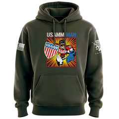 USAMM MAN Boom Background Hoodie