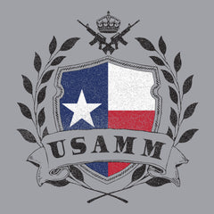 USAMM Shield Texas Flag Hoodie