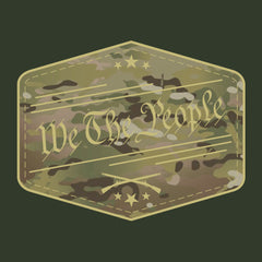 We The People Badge Multicam Hoodie